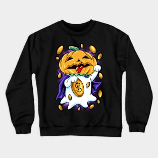 lucky ghost Crewneck Sweatshirt